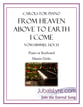 From Heaven Above to Earth I Come piano sheet music cover